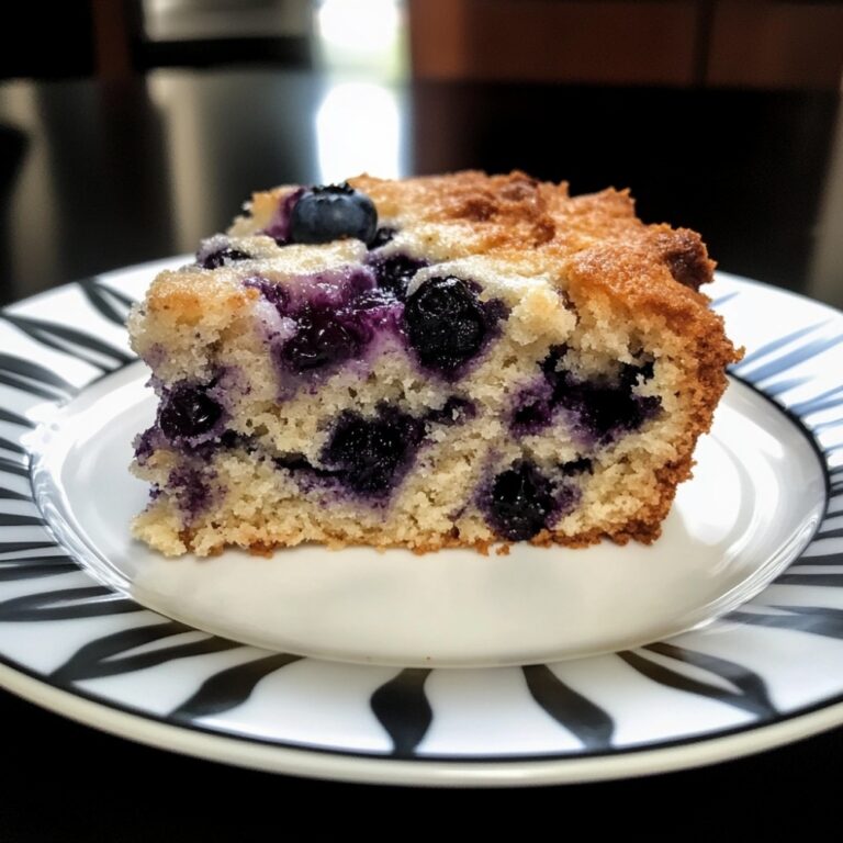 Moist Blueberry Coffee Cake with Streusel Topping for the Perfect Anytime Treat