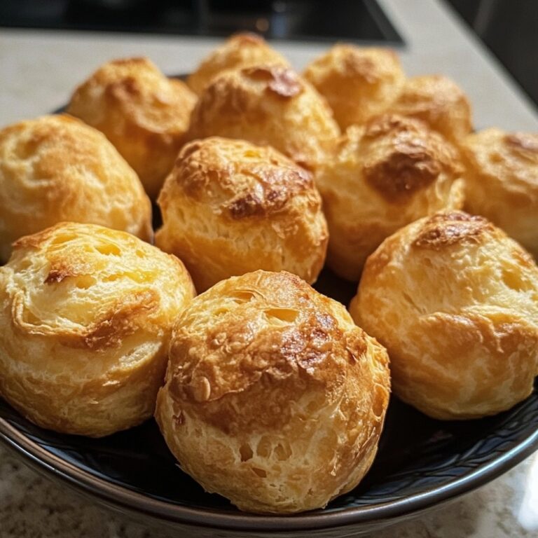 How to Make Classic French Gougères – Cheesy Choux Pastry Perfection at Home