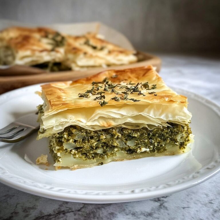 Authentic Greek Spanakopita Recipe: Crispy Spinach and Feta Pie Everyone Will Love
