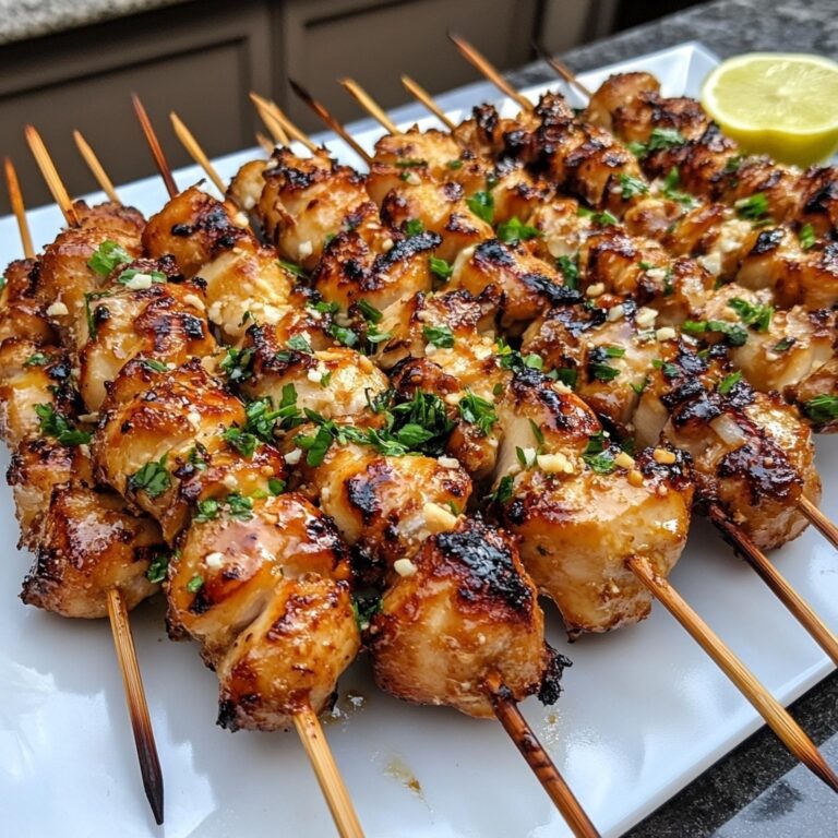 Grilled Thai Coconut Chicken Skewers – Juicy, Flavor-Packed Street Food at Home
