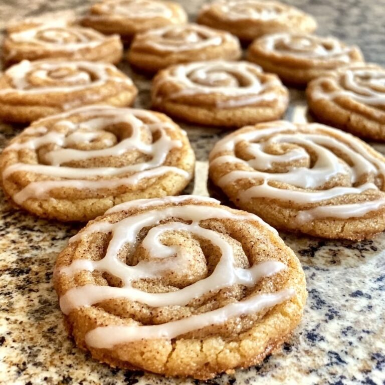 Soft and Chewy Cinnamon Roll Cookies – A Cozy Twist on a Classic Treat