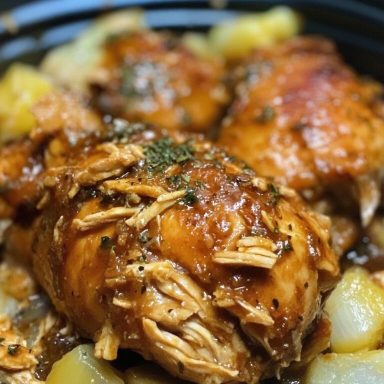 Sweet Baby Ray’s Crockpot Chicken – Easy, Flavorful, and Family-Friendly