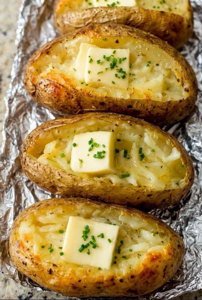 Perfect Baked Potato (Crispy Skin, Fluffy Center, Every Single Time)