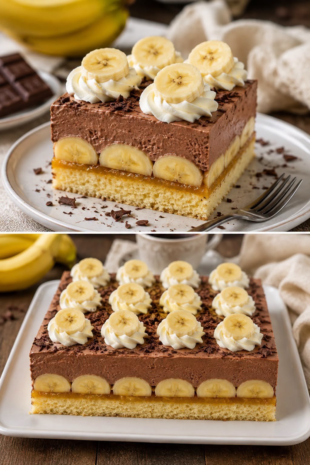 Banana Split Slices